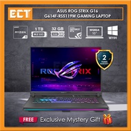 Asus ROG Strix G16 G614F-RS5119W Gaming Laptop (R9-9955HX 5.4GHz,32GB D5,1TB PCIe SSD,NV RTX5070Ti 1