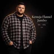KEMEJA Flannel Shirt premium SizeBIG 10xl 9xl casual jumbo Pattern Shirt xxxl xxxl
