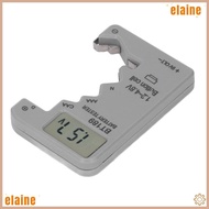 ELAINE Digital Battery Checker, ABS Housing Small Size Digital Battery Tester, Digital Display Unive