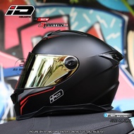 ใหม่ 2023 หมวกกันน็อคเต็มใบ ID SPARTAN-ฺBT ผลิตตาม มาตรฐาน ECE และ มอก 369-2557 ID Helmet ไซส์ M L X