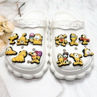 Garfield Cat Shoes Flower Hole Shoes Shoe Buckle 3d Three-Dimensional diy Accessories Cartoon Cute S