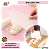 Plastic Cake Dough Cutter Scraper Food Grade Bread Scraper
