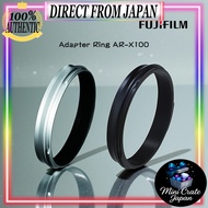 FUJIFILM AR-X100 Adapter Ring for Fujifilm X100V / X100 Series | Genuine Original | Black / Silver