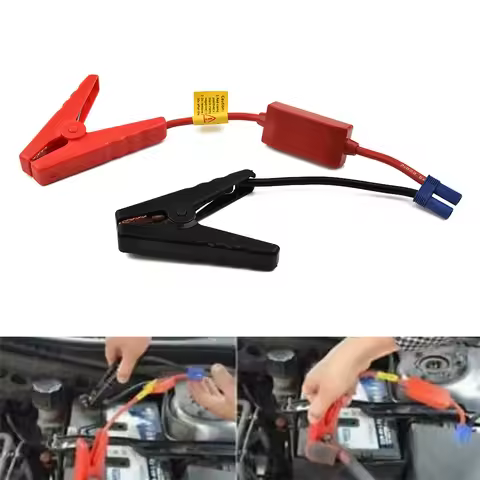 Car Jump Starter Alligator Clamp Auto Intelligent Booster Cable Smart EC5 Connector 10 AWG 12V