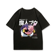 ขายร้อน Dragon Ball Z Majin Buu อะนิเมะแขนสั้นเสื้อยืดผู้ชาย Dragon Ball เสื้อยืดผ้าฝ้ายแขนสั้น