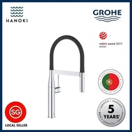 GROHE Essence Single-Lever Sink Mixer Tap with Pull-Out Professional Spray 360° Swivel Range 30294000