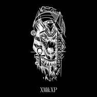 Sold Out Immediately Anubis Herbal Tattoo Stickers Waterproof Long-Lasting Tattoos Simulation Water 