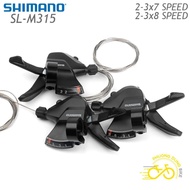 SHIMANO SL M315 2S/3S x 7S/8S Bicycle Exhaust Shifter - Genuine, No Box