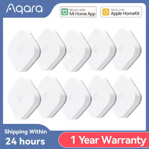 Aqara Smart Vibration Sensor Zigbee Motion Shock Sensor Detection Alarm Monitor Built-in Gyro Work W