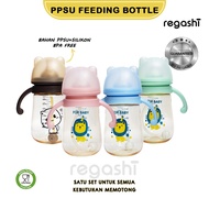 [Sale] Ppsu Baby Milk Bottle With Handle | Ppsu Baby Bottle 300ml | Baby Pacifier | Milk Feeding Bottle BPA Free | Spillproof Baby Bottle