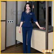 Foot Therapy Women's Technician Clothes High-End Temperament Suit Professional Store Beauty Salon Wo
