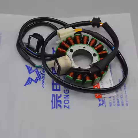 LY200 magneto coil zongshen motorcycle stator ZS200GY LZX200GY-2 12V 16coils 18coils zs250gs Electro