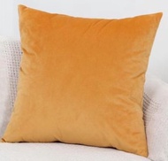sarung bantal sofa 40x40 45x45 50x50 60x60 cm Square Large Velvet Plain cushion cover Throw Pillow C