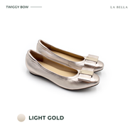 LA BELLA รุ่น TWIGGY BOW - LIGHT GOLD