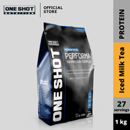 Whey Protein Performa (Milk Tea) 1kg - One Shot Nutrition Performa Protein Powder Whey - Gym Protein