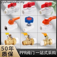 Ppr Water Pipe Fittings 4 Points 20 Flexible Connector Ball Valve 25ppr Valve Plastic Switch Copper 