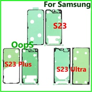 Waterproof Adhesive For Samsung S23 Plus S23+ S23 Ultra Phone LCD Front Back Battery Cover Sticker G