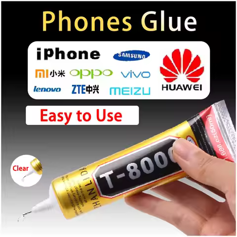 15/50/110ML Transparent T8000 Glue Clear Phone Repair Jewelry Craft Fiber Electronic Component Conta