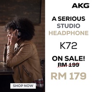 akg  K72 Closed-back studio headphones