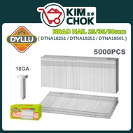 DYLLU 5000pcs Brad Nail 25mm/35mm/50mm | Refill Nail F Type Series ( DTNA18251/DTNA18351/DTNA18501 )