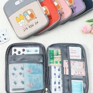 Portable "MY MED KIT POUCH" Pill Pattern Medical Bag, Compact First Aid Kit For Camping, Travel And 