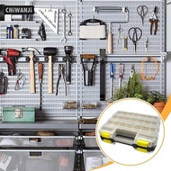 CHiWANji Small Parts Organizer Double Sided Multifunctional Portable Tool Box Organizer