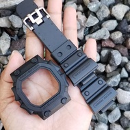 GX56 GX-56 KING G-SHOCK STRAP AND BEZEL REPLACEMENT MATTE BLACK COLOR