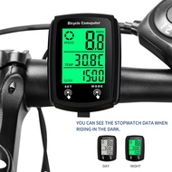 Waterproof Bike Computer Wired Bike Speedometer Odometer Cycle Computer Display Lcd V6w9