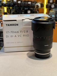 Tamron 17-70mm F2.8 For Sony E Apsc 行貨有保 大光圈 2.8 恆定光圈 防手震 副廠靚鏡 實用焦距  25.5-105mm等效