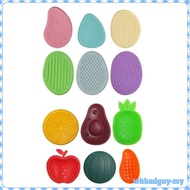 [WhbadguyMY] 6x Silicone Sensory Fidget Toys Quiet Fidget for Stocking Stuffers Classroom