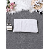 Hotel Grade Hair Towel Size 15x30 Inches 4 Pounds 150 Grams Cotton Fabric 1 White
