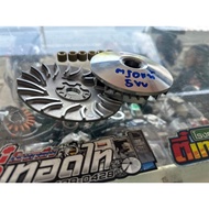 Mio Bowl Nuvo Fino Authentic 5vv Code Rotating Degree Racing Running For Sure