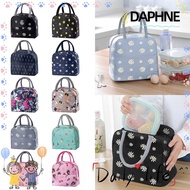 DAPHNE Lunch Bag for Women, Reusable Large Capacity Lunch Box Lunch Bag, Cute Small Leakproof Lunch Tote Bags for Work Office Picnic, or Travel