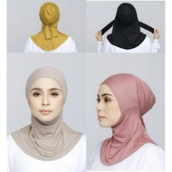 Inner Anak Tuddung Tie Back Inner Neck-Inner Necktie-Adjustable Inner Neck-Anak Tudung Ninja Ikat Be