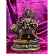 BLACK BRASS DURGAI AMMAN (8INCH)