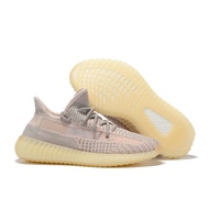 Adldas originals Yeezy boost 350 v2 Shock-Absorbing Wear-Resistant Anti-Slip Lightweight Men's Shoes tenis Women's Shoes Men's Sports Shoes Low-Top Running Shoes Unisex Pink/Angel