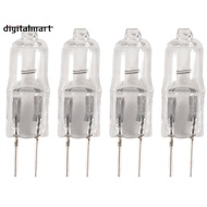 12V 20W 2 pin G4 Base Halogen Light Bulb 4 Pieces Warm White