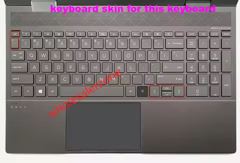 US Keyboard Skin Cover Protector for HP X360 Envy 15-ed 15m-ed 15-ee 15m-ee,Envy 17"inch 17-cg 17m-c