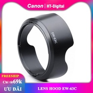 Lens Hood Cho ống Kính Canon 18-55mm STM (Loa che nắng EW-63C)