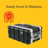 [ Ready Stock ] ABS 4U Short Flight Case For Wireless Mic and Accessories Equipment Case
