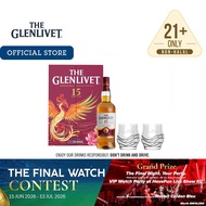 The Glenlivet 15 Years Old Single Malt Scotch Whisky (700ml)
