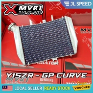 MVR1 RACING RADIATOR Y15 Y15ZR V1 V2 (GP CURVE) TITANIUM RACING COOLANT TANGKI TANK