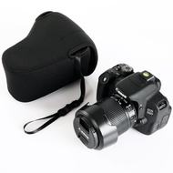 #Black bat# Waterproof Velour Neoprene Soft Case Camera Bag for Canon EOS 850D 800D 760D 750D 700D 77D 70D 600D SL3 SL2 T100 T7 T7i T6 T5 T3