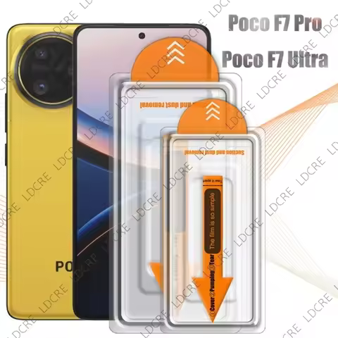 For Xiaomi Poco F7 Ultra Tempered Glass For glass for Poco F7 Ultra Poco F7 Pro Dustproof Chamber Gl