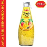 PRAN LAVILA BASIL SEED FRUIT DRINK MANGO  290 ML