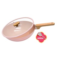 [NOT FOR SALE] NEOFLAM HERNE Ceramic Non-Stick 30cm Wok Pan