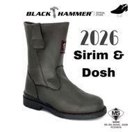 🔥SUPERLOWPRICE🔥【ORIGINAL】🔥BLACK HAMMER🔥 SAFETY SHOES HIGHT CUT  - BH 4666 BH4666