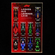 Lego Speed Car Frame Bricks Toys F1 Series Supercar Car