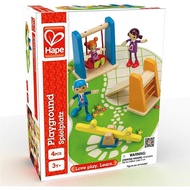 Hape E3461 Wooden Doll House Furniture Playground Set And Accessories (Dolls not included)