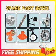 Spare Part BG328 Brush Cutter Trimmer Engine Starter Carburetor Coil Flexible Shaft Cylinder Block Gear Case Clutch